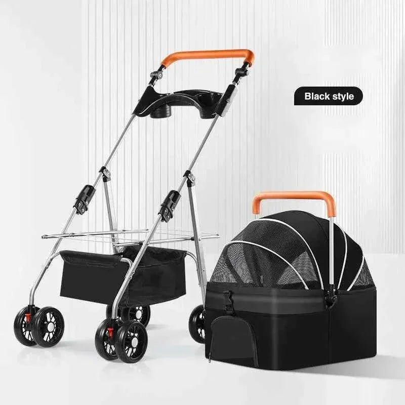 Stroller for Dogs and Cats - Happy Tails - paws & love