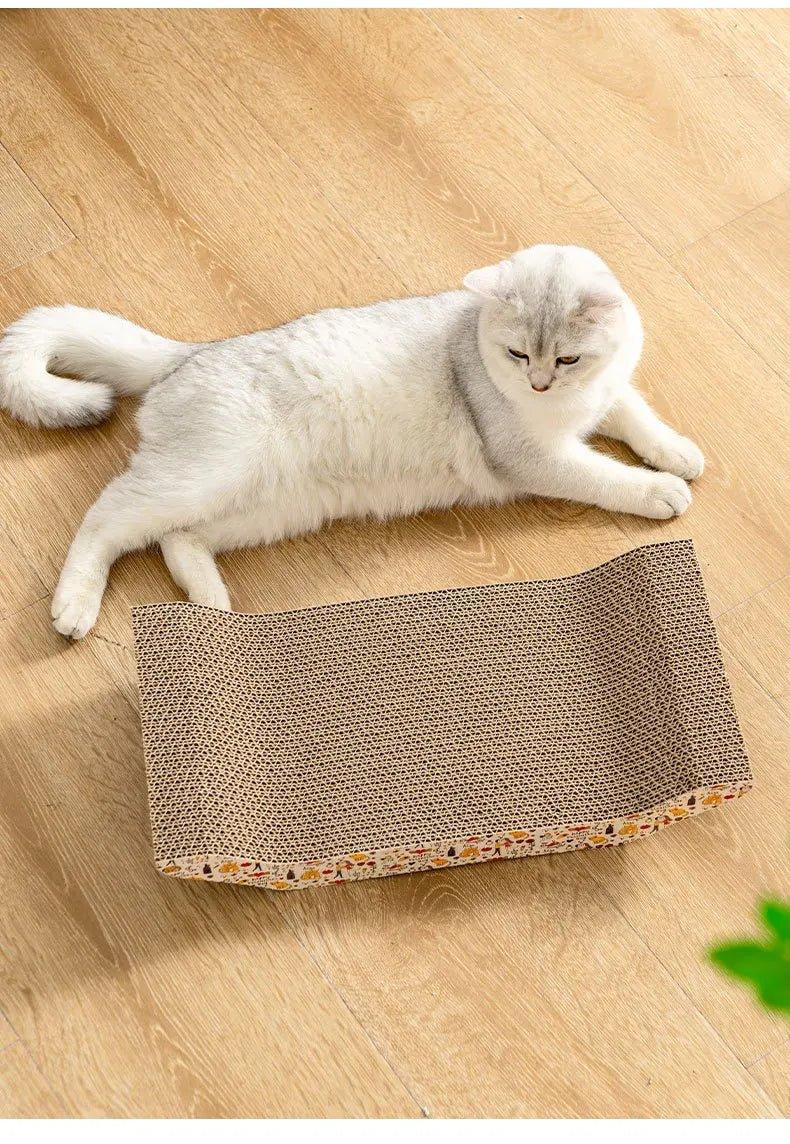 Interactive Corrugated Cat Scratcher - Happy Tails - paws & love
