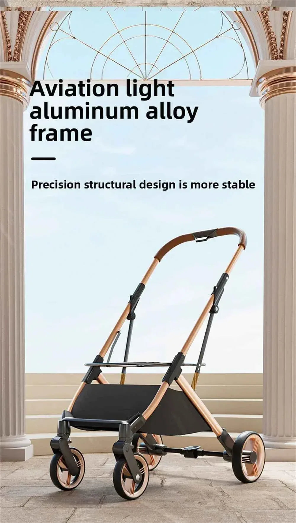 Detachable Pet Stroller for Dog Cat - Happy Tails