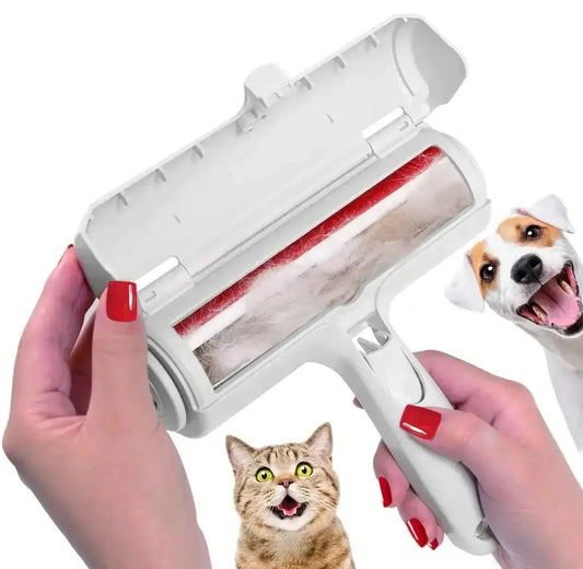 Self-Cleaning Pet Hair Remover Roller for Furniture & Clothe - Happy Tails - paws & love