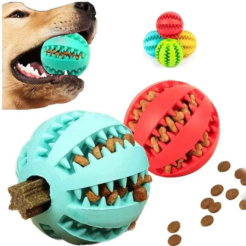 Interactive Dog Toy Ball - Engaging Interactive Chewing Toy for Pets - Happy Tails - paws & love