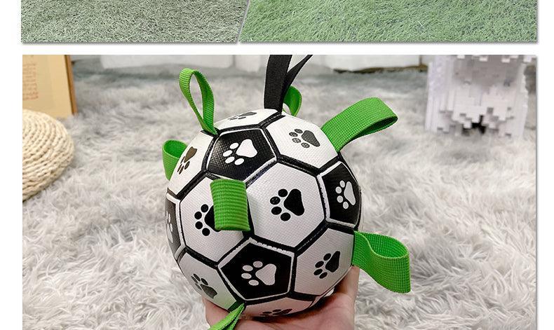 Dog Football Toy for Fun Playtime - Happy Tails - paws & love