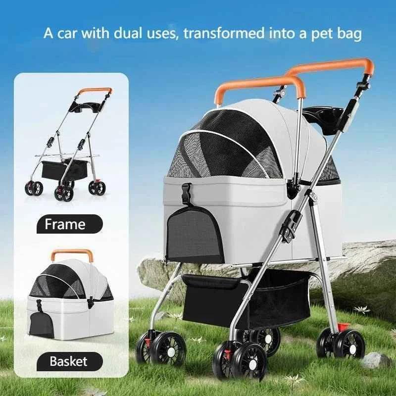 Stroller for Dogs and Cats - Happy Tails