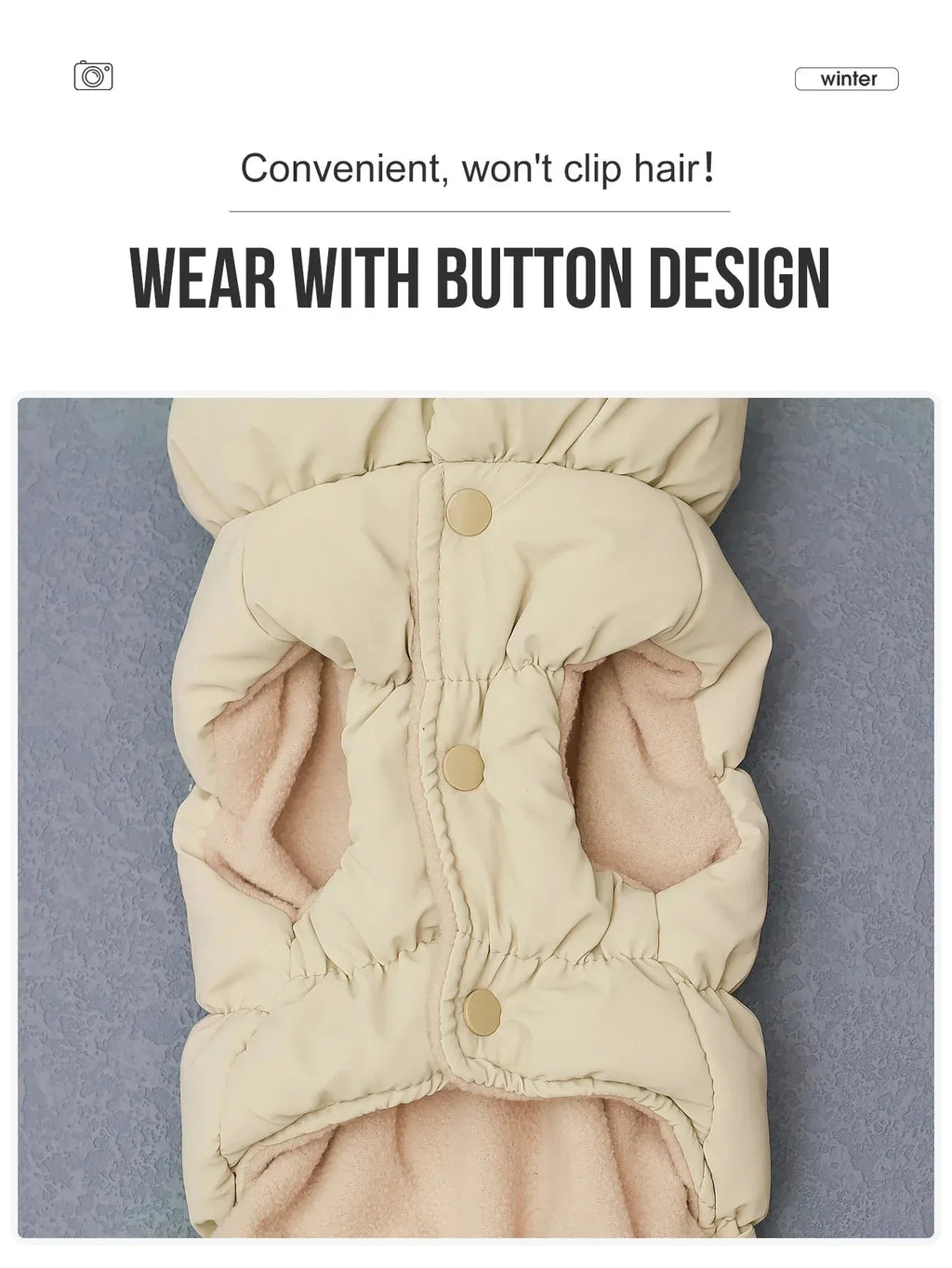 CozyPaws Premium Winter Coat - Happy Tails