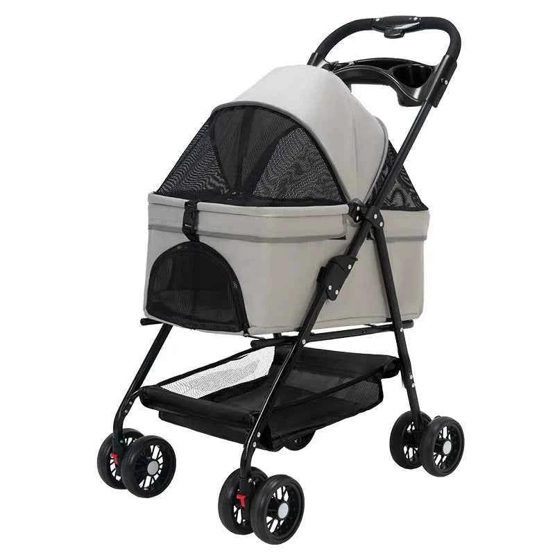 Stroller for Dogs and Cats - Happy Tails - paws & love