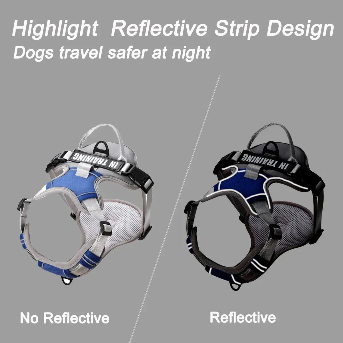 Dog Harness No Pull - Happy Tails - paws & love