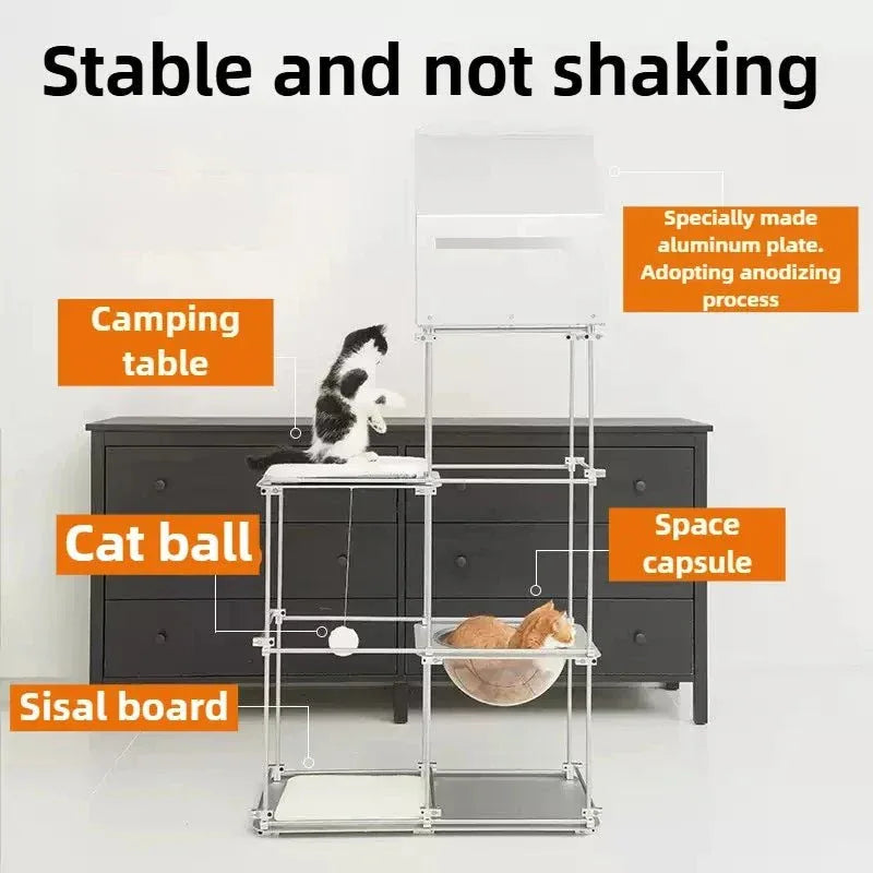 Catopia Cat Climbing Frame - Happy Tails - paws & love