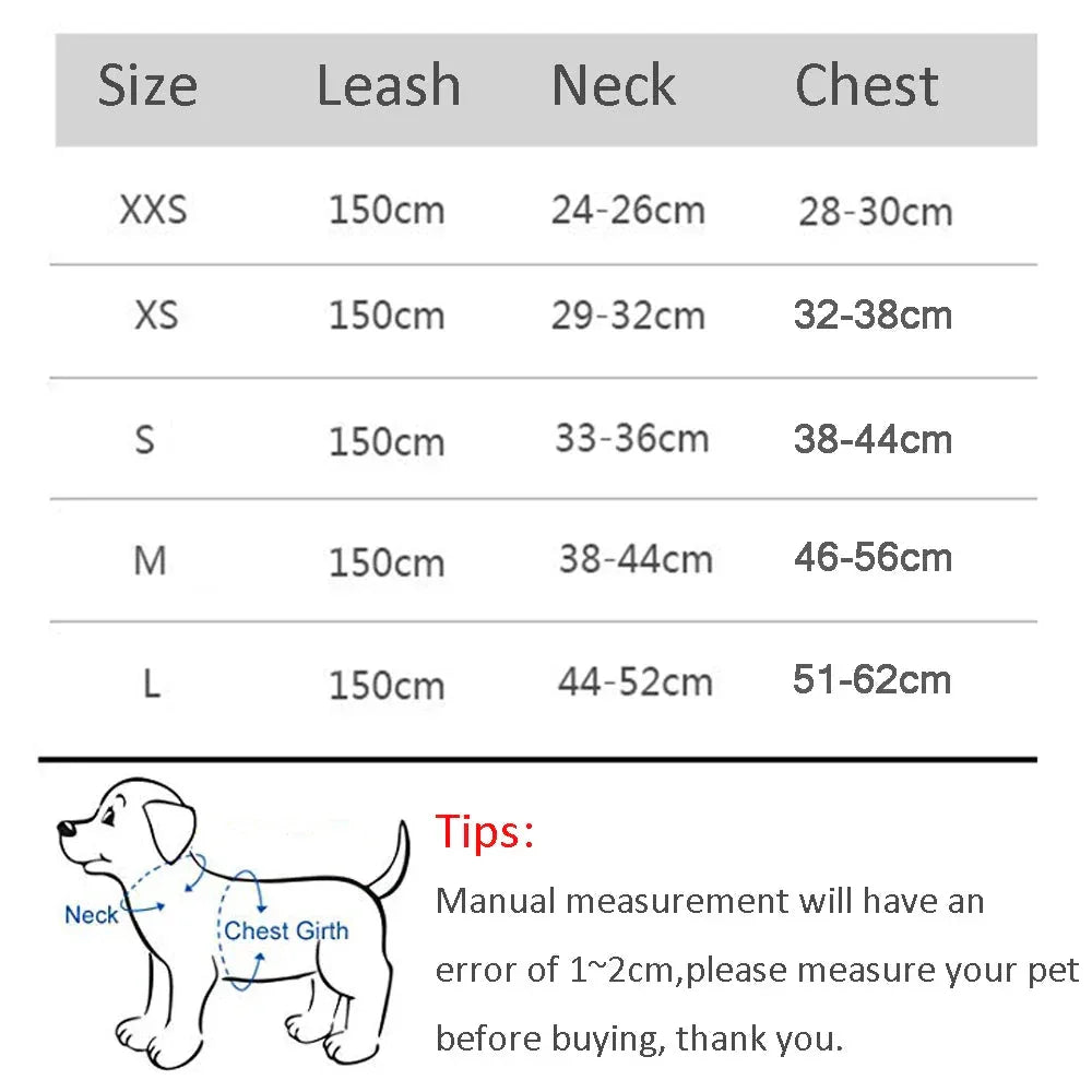 Leash & Harness Set for Small Dogs - Happy Tails - paws & love