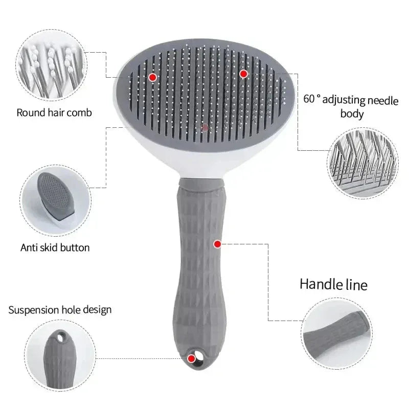 Pet Hair Remover Brush - Happy Tails