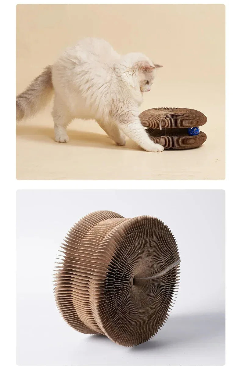 Stylish Cat Scratching Board - Happy Tails - paws & love