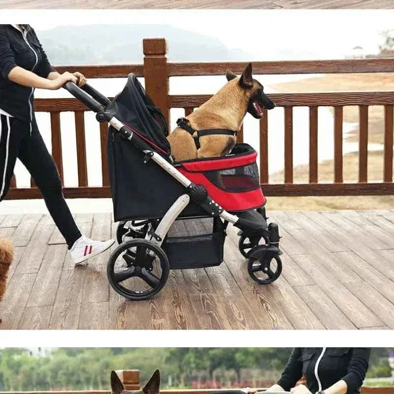 Foldable Dog Stroller - Happy Tails