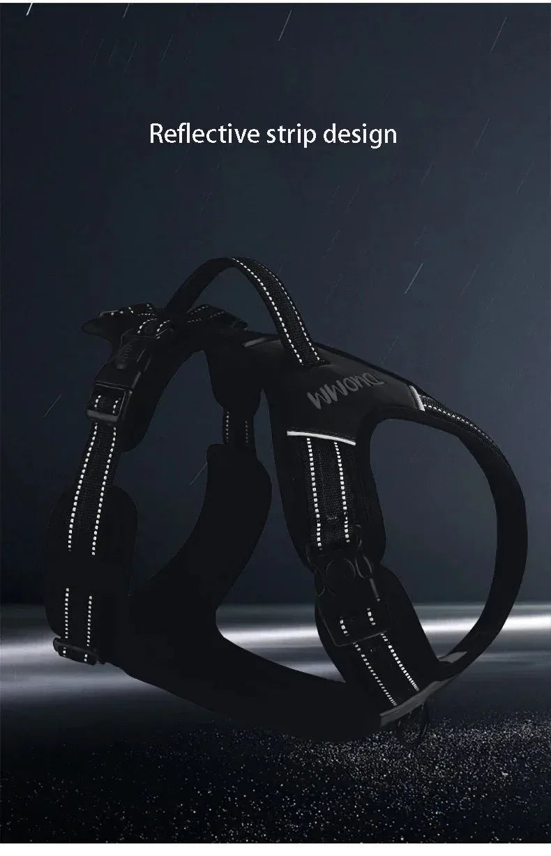 Dog Harness Reflective No-Choke - Happy Tails - paws & love