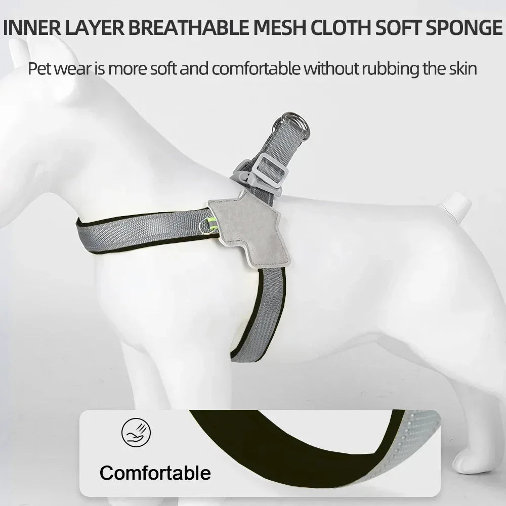 Pet Dog Harness - Happy Tails - paws & love