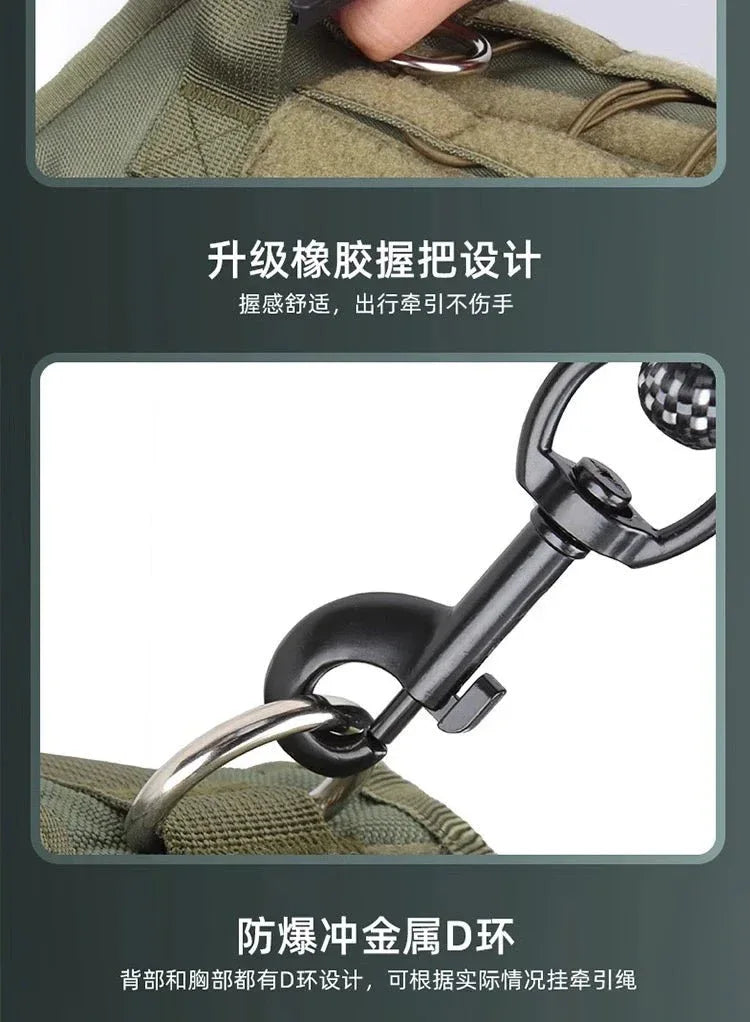 No-Pull Service Dog Vest - Happy Tails