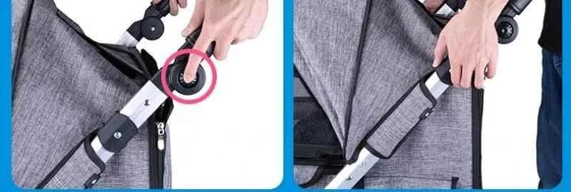 Foldable Dog Stroller - Happy Tails