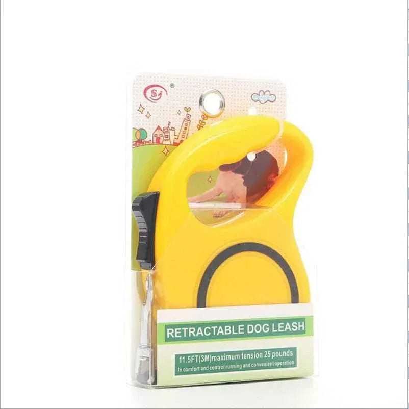 Retractable Dog Leash - 16ft Auto-Retractable Dog Leash for Ultimate Freedom - Happy Tails - paws & love