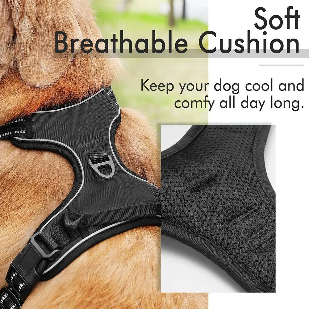 Dog Harness No-Pull - Happy Tails - paws & love