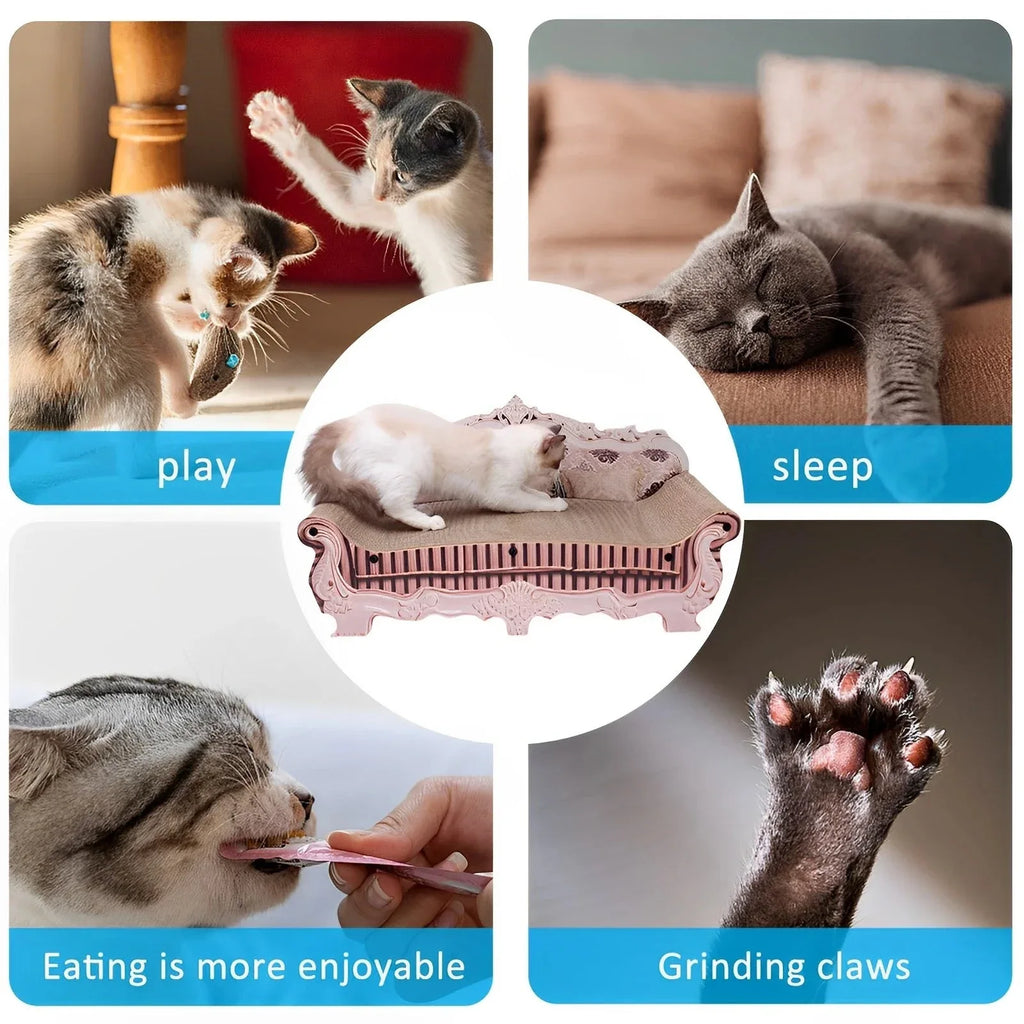 PawPal Cat Scratching Board - Eco-Friendly Design for Happy Claws - Happy Tails - paws & love