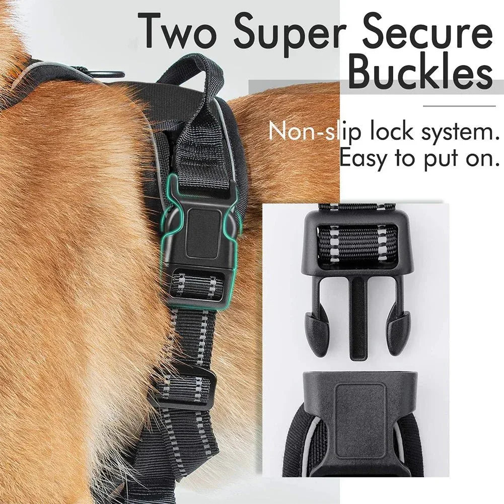 Dog Harness No-Pull - Happy Tails - paws & love