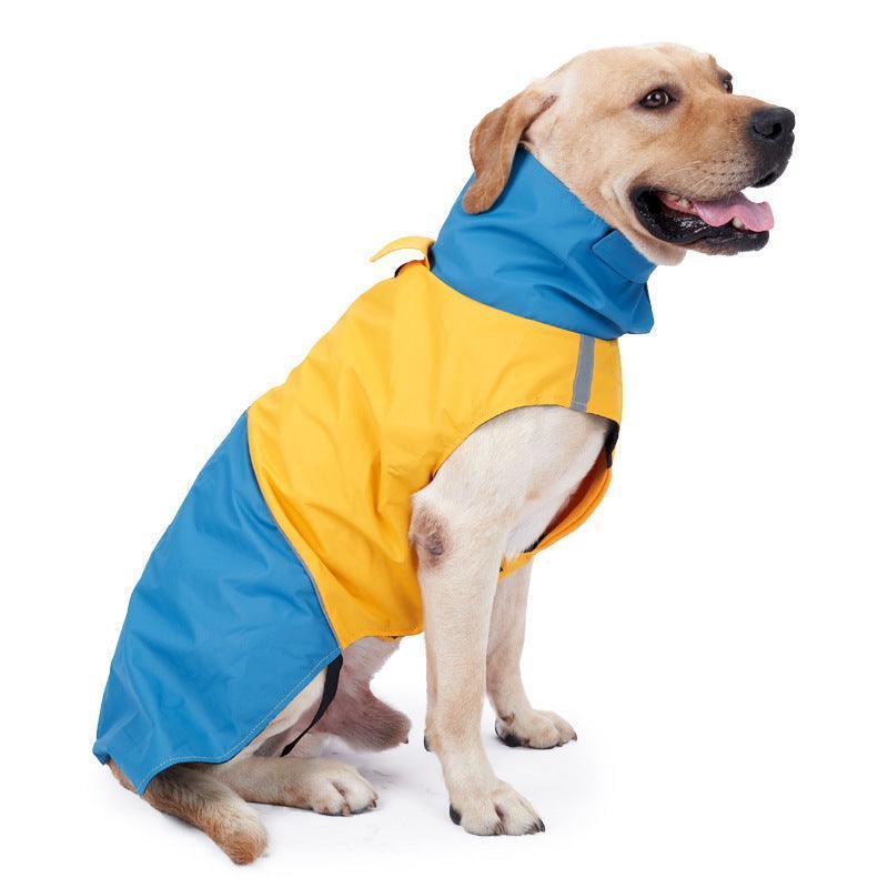 Colorblock Dog Raincoat - Happy Tails - paws & love