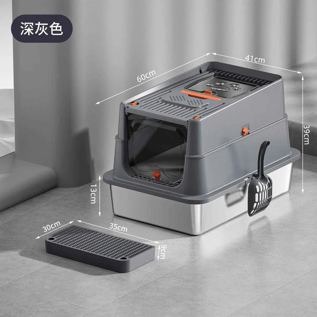 Stainless Steel Extra Large Cat - Happy Tails