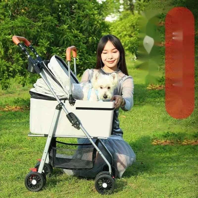 Stroller for Dogs and Cats - Happy Tails - paws & love