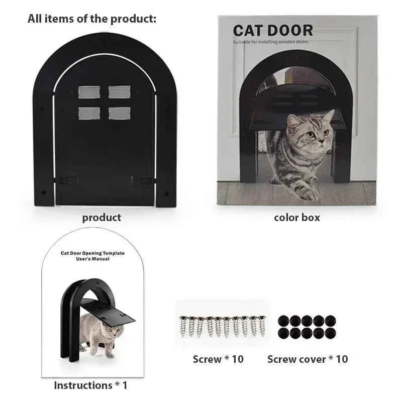 Pet Door for Cats and Dogs - Happy Tails - paws & love