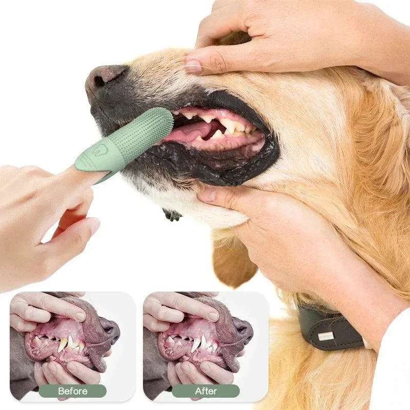 Dog Toothbrush - Happy Tails - paws & love
