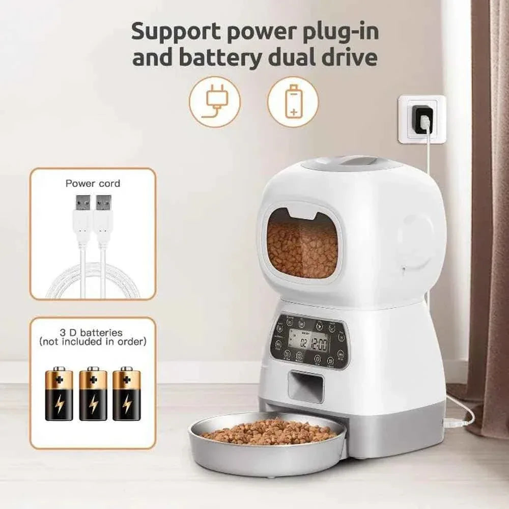 Automatic Pet Feeder - Happy Tails - paws & love