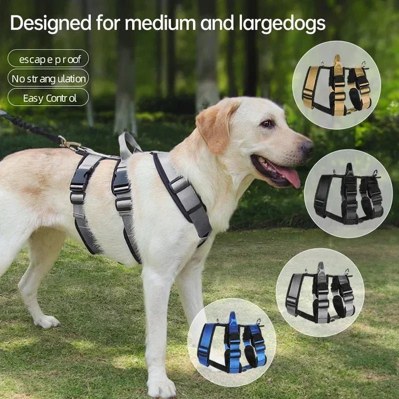 Anti-Breakaway Pet Harness for Easy Control - Happy Tails - paws & love