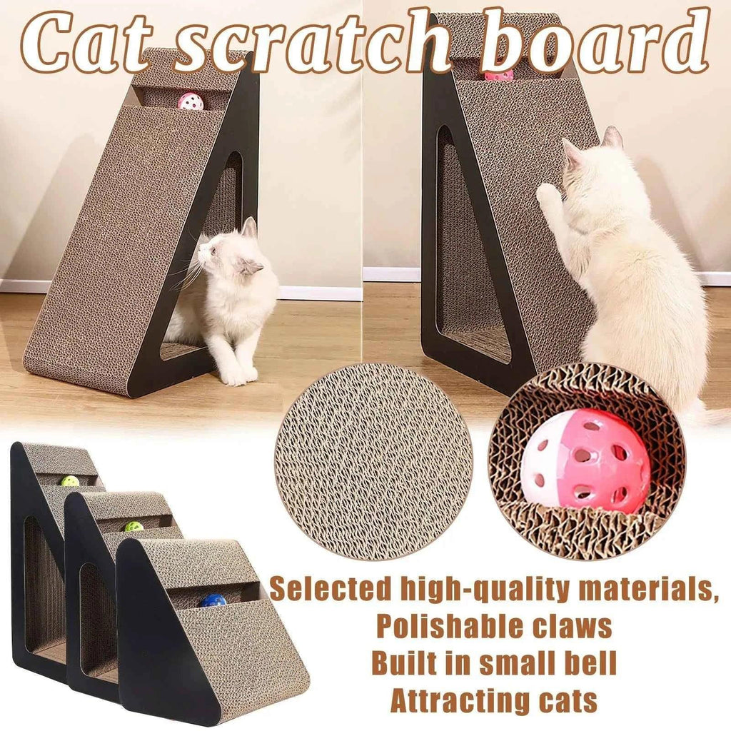Cat Scratch Cardboard - Happy Tails - paws & love