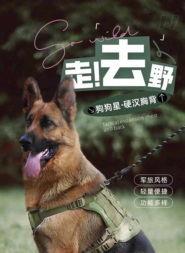 No-Pull Service Dog Vest - Happy Tails