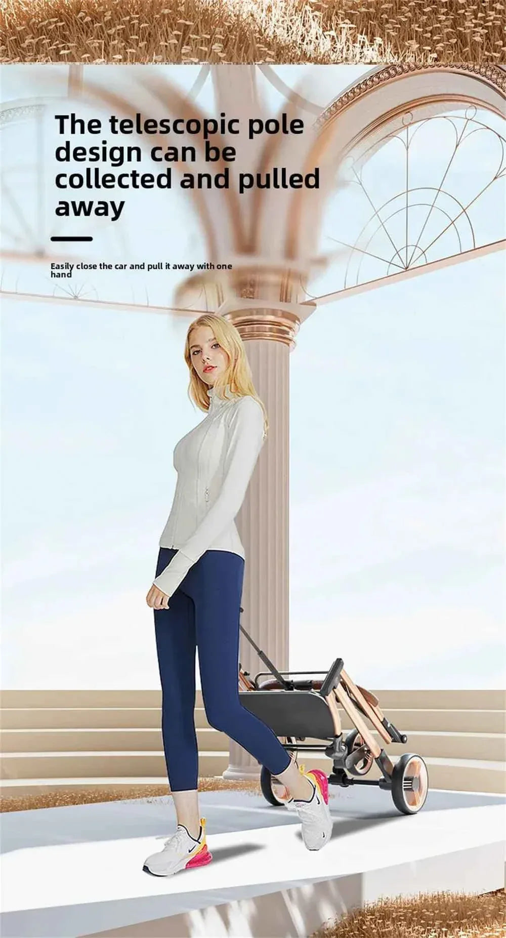 Detachable Pet Stroller for Dog Cat - Happy Tails