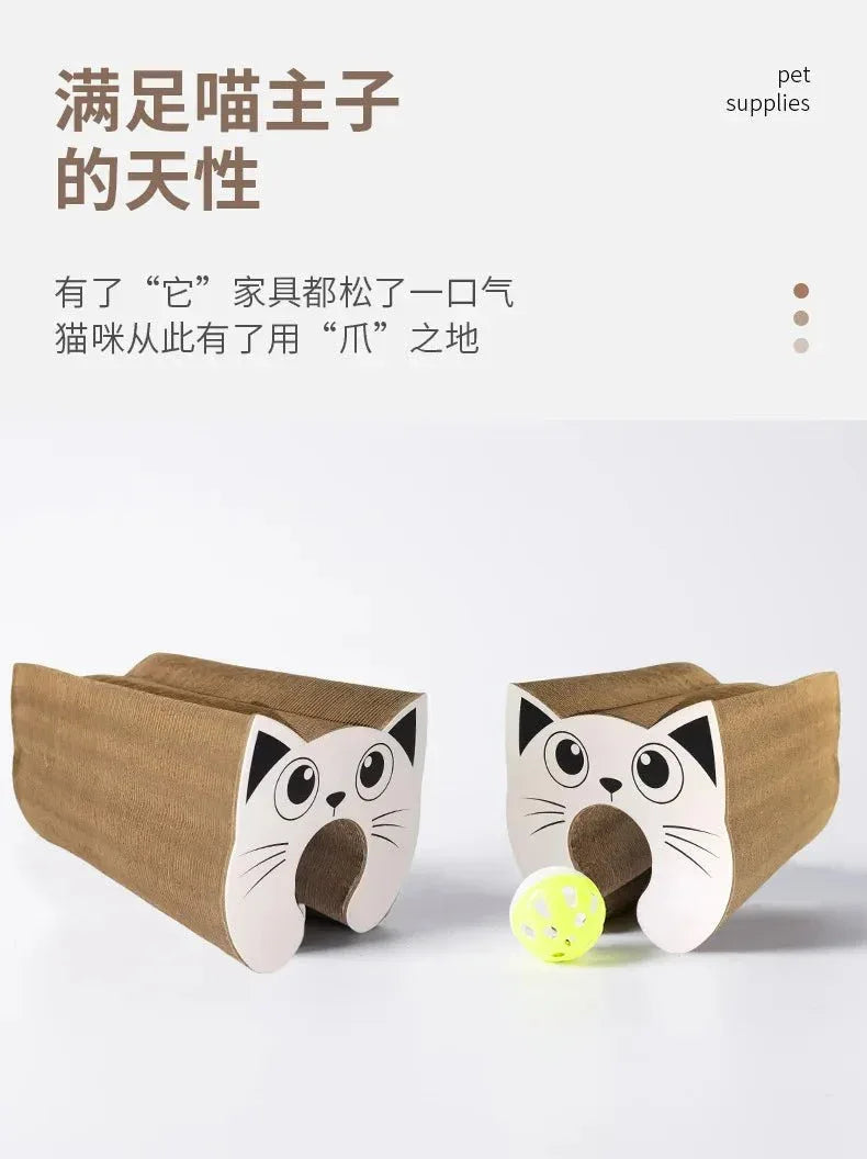 Stylish Cat Scratching Board - Happy Tails - paws & love