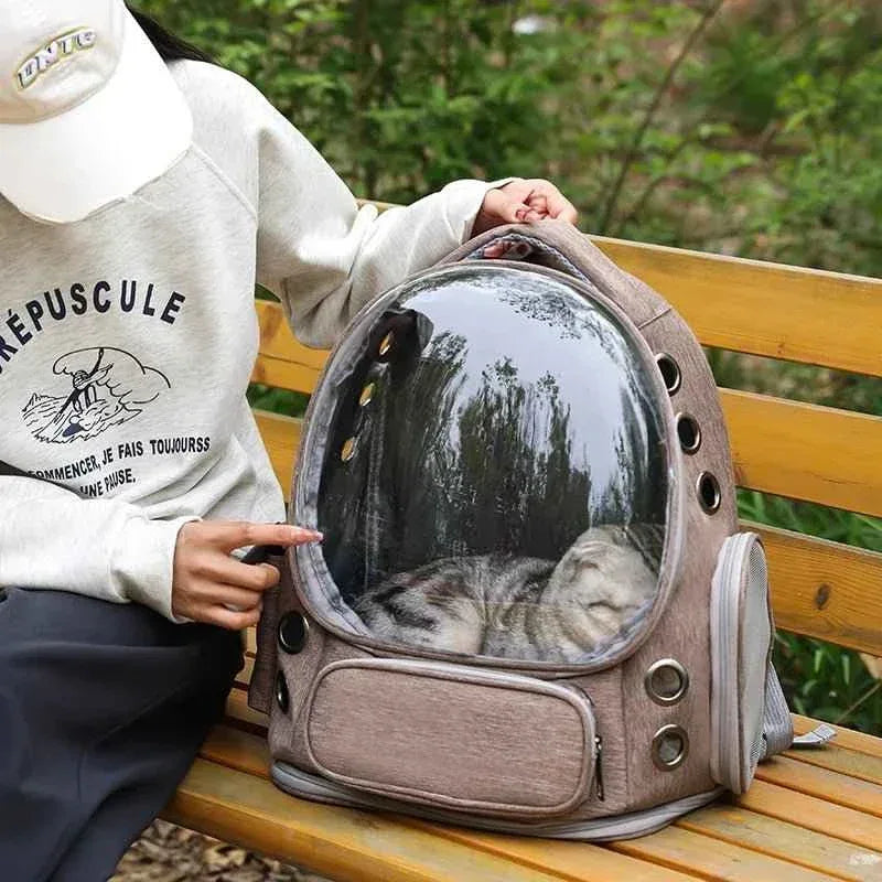 Backpack Carrier for Dogs and Cats - Happy Tails - paws & love