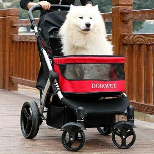 Foldable Dog Stroller - Happy Tails - paws & love