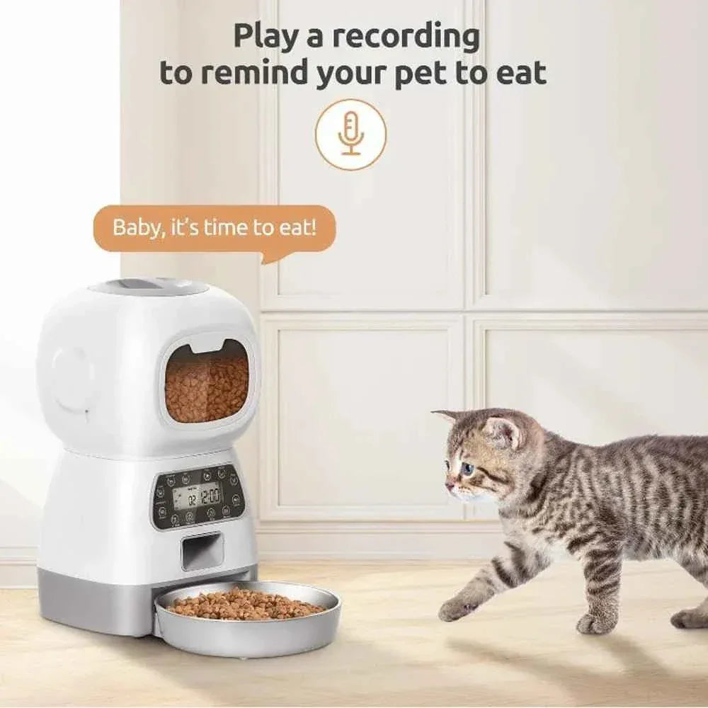 Automatic Pet Feeder - Happy Tails - paws & love