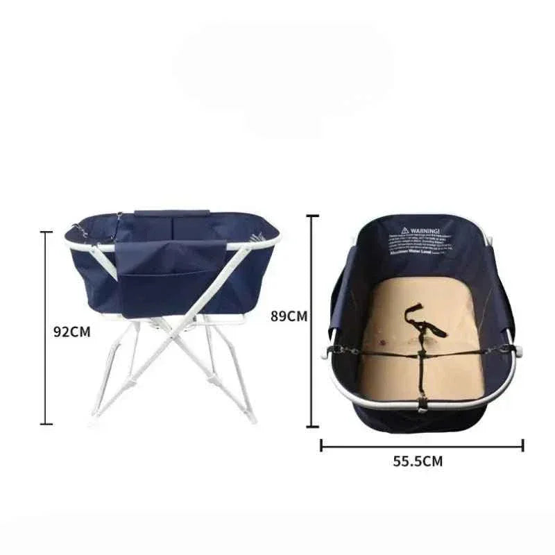 Foldable Pet Bath Tub - Happy Tails