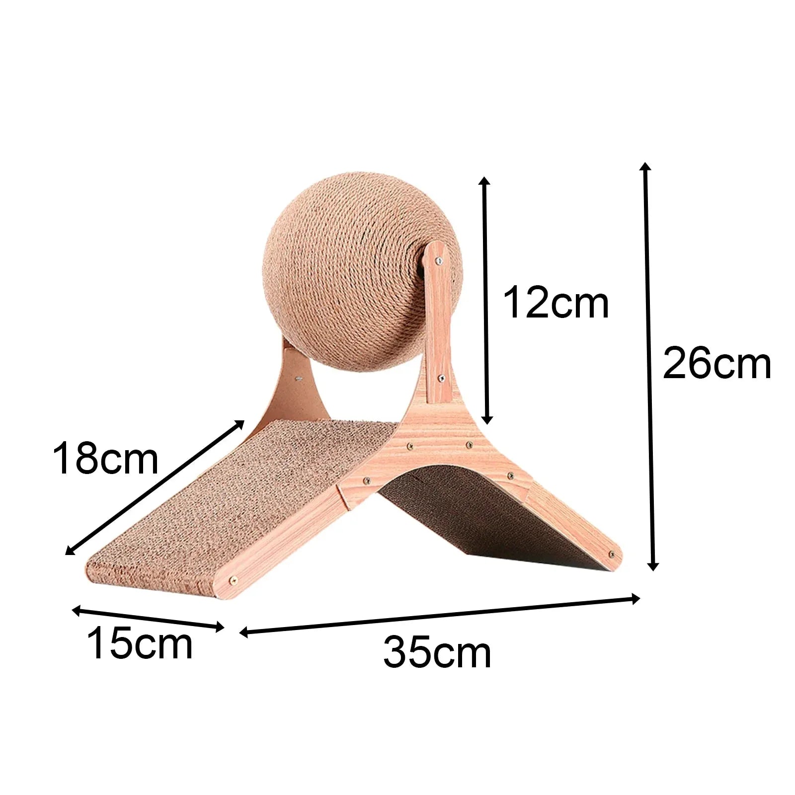 Purrfect Play Cat Scratching Toy - Happy Tails - paws & love