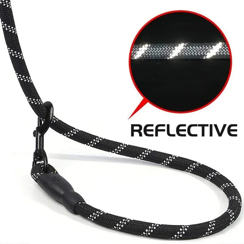 Reflective Dog Leash - Happy Tails - paws & love
