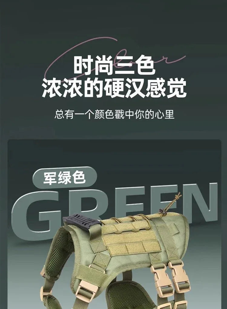 No-Pull Service Dog Vest - Happy Tails - paws & love