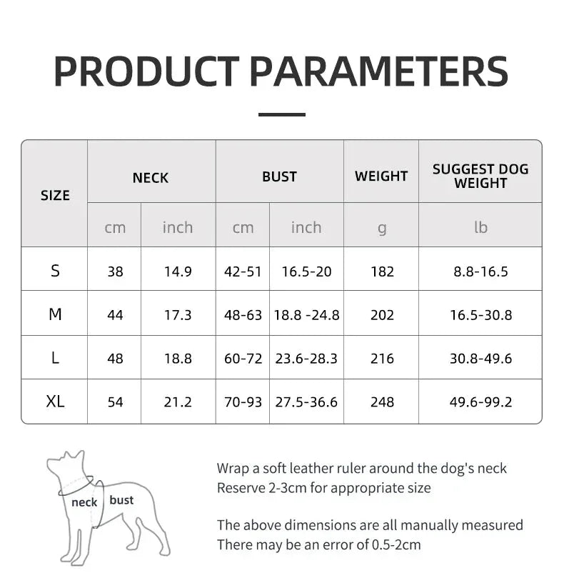 Dog Harness Reflective No-Choke - Happy Tails - paws & love