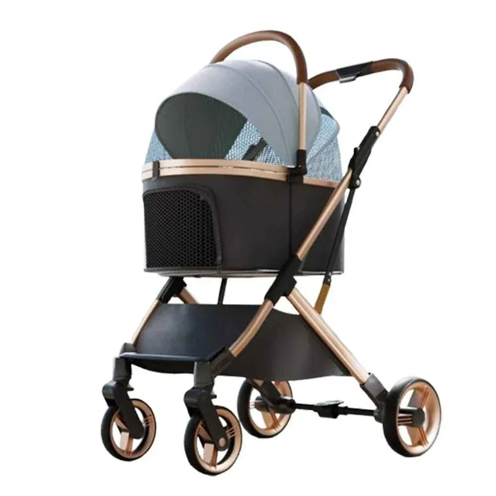 Detachable Pet Stroller for Dog Cat - Happy Tails