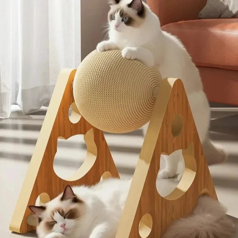 Cat Scratching Ball - Happy Tails - paws & love