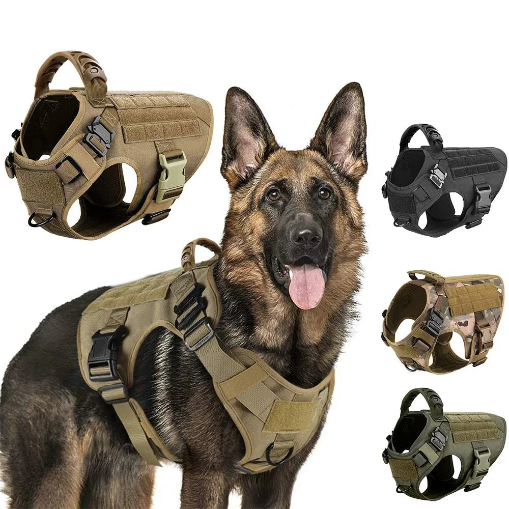 Military Dog Harness for Training - Happy Tails - paws & love