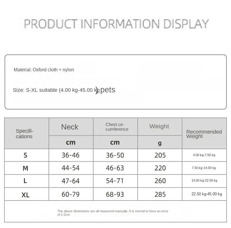 Pet Harness No Pull - Happy Tails