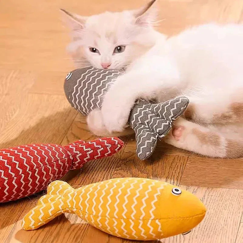 Purrfect Paws Cat Fish Toy - Happy Tails