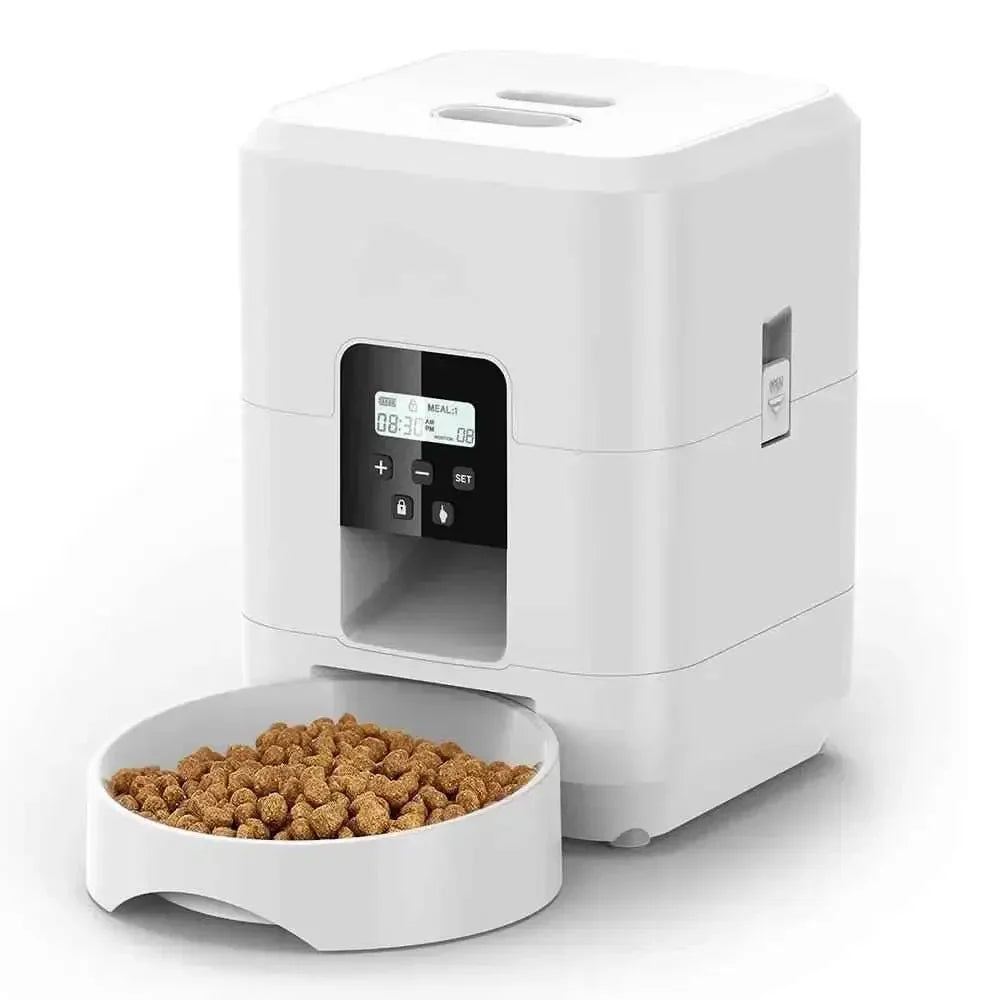 Smart Pet Feeder with Portion Control and Automatic Timer - Happy Tails
