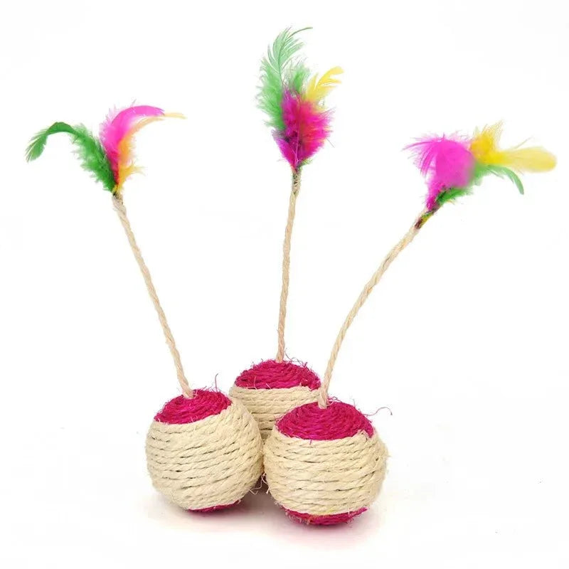 Feather Cat Toy - Happy Tails - paws & love