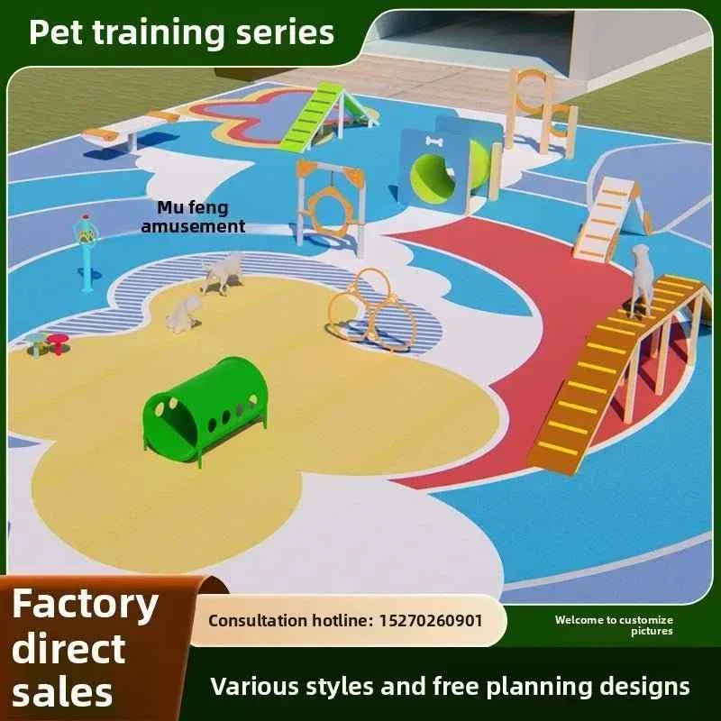 Cute Dog Training Bridge for Pets - Happy Tails - paws & love